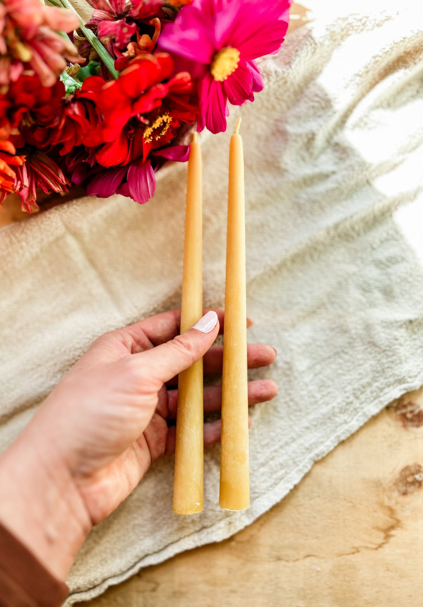 Beeswax Taper Candles (45 Grams)