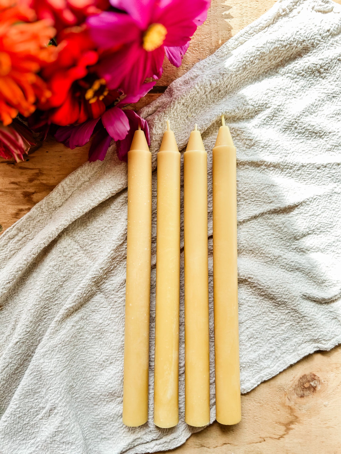 Beeswax Taper Candles (65 grams)