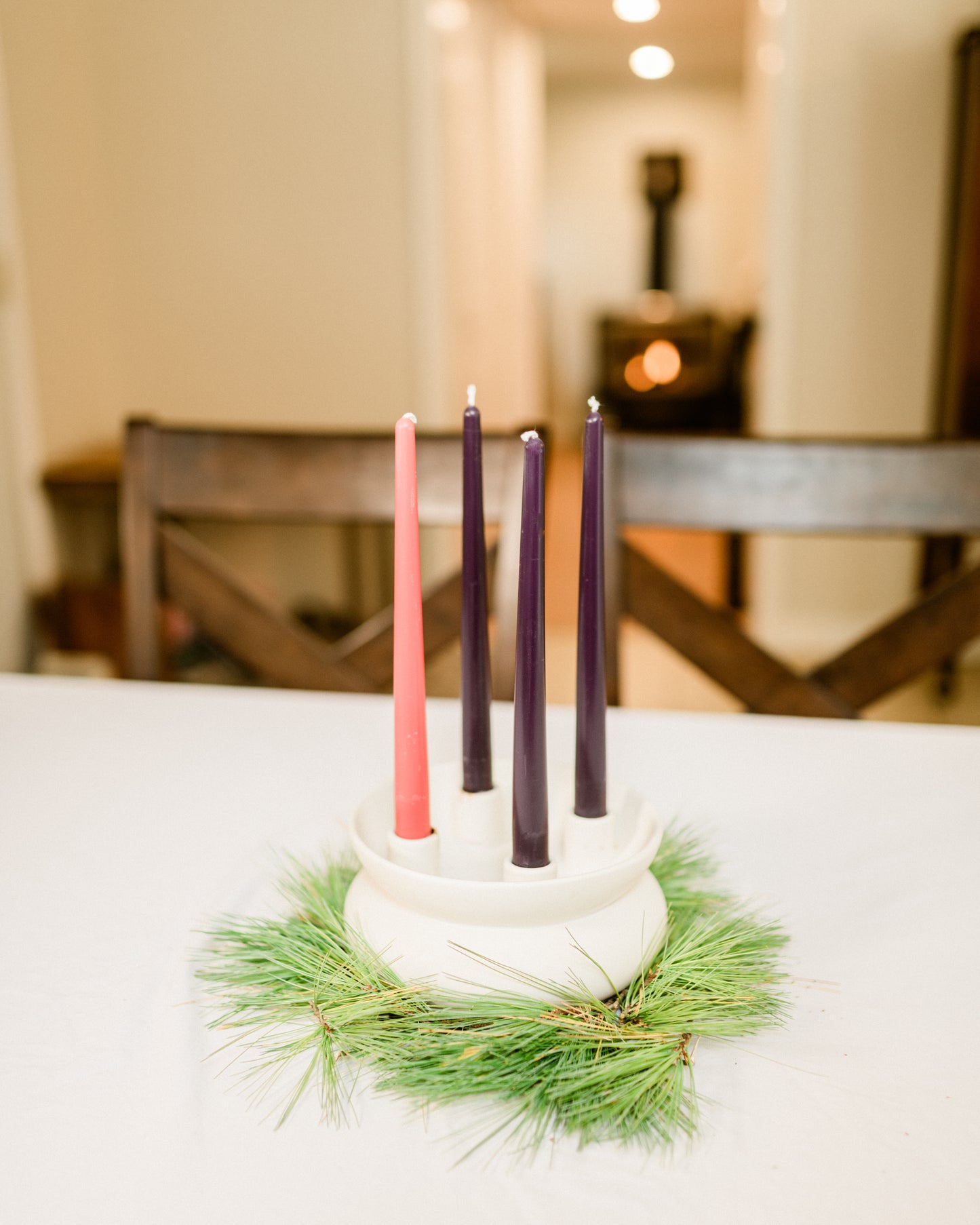 Beeswax Advent Candles