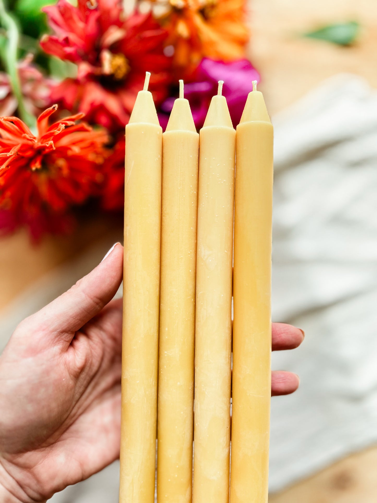 Beeswax Taper Candles (65 grams)